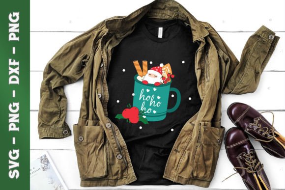 Christmas Cute Santa in Winter Cup