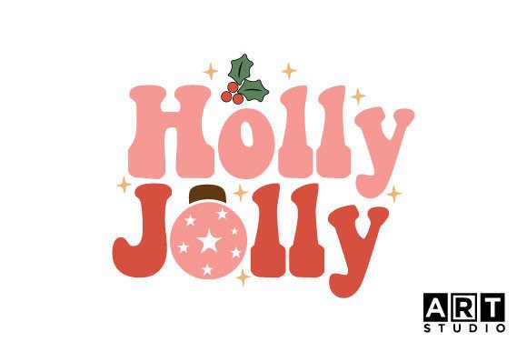 Holly Jolly SVG, Christmas SVG