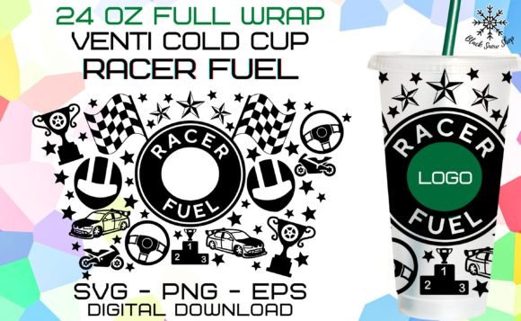 Racer Fuel Wrap Venti Cold Cup
