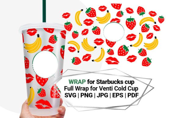 Sweet Wrap for Starbucks Cold Cup 24 Oz